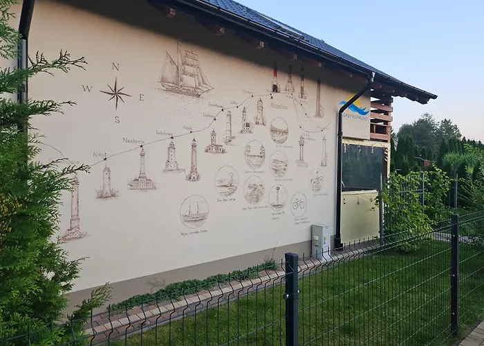 Сasa de vacaciones Osada Cztery Pory Roku - Dom Wiosna Kopalino